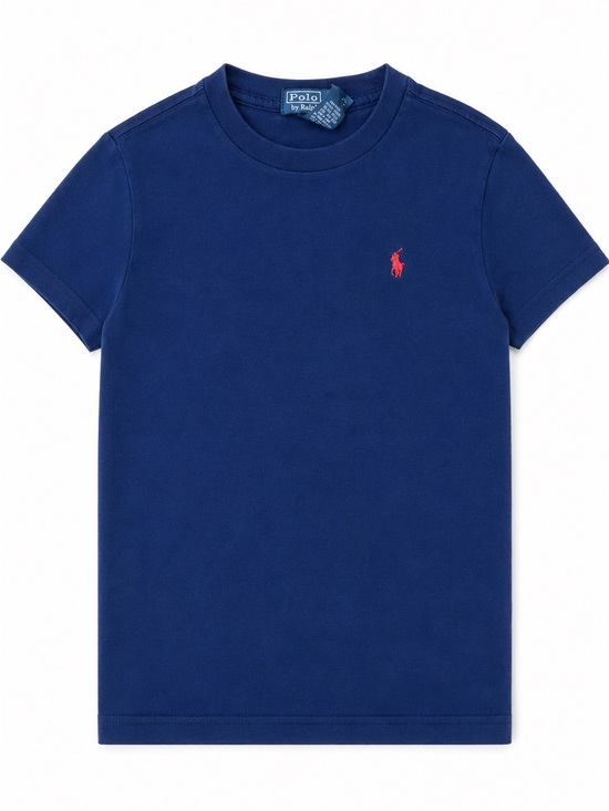 Ralph Lauren Other - Ralph Lauren Navy Tee with Red Pony Embroidery